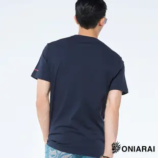 BLUE WAY 鬼洗 ONIARAI-短袖T恤/鬼洗圓領素面印花短T二件包(二色)