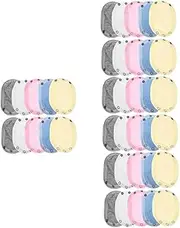 Minkissy 4sets Bodysuit Extenders Snap for Toddler Boy Girl Jumpsuits Extenders Snap Utility Suit 10pcs*4