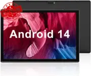 10" Android 14 Tablet 6GB+32GB 6000mAh WiFi 1TB IPS FHD Dual Camera Bluetooth