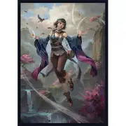Ishikawa Izumi - Wind Mage - Yugioh Size - 100 Smooth Matte TCG Card Sleeves