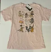 Aristocats All The Cats Tee Large Size