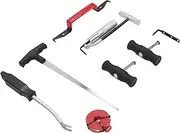 Heavy Duty Windscreen Removal Tool Kit, Rugged Windshield Removal Set with Tempered Steel Blades, Suitable for Cars, Light Trucks, Tailgate, and Rear Quarter Light Window