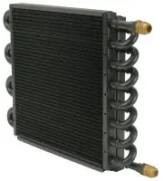 Derale 16 Pass 16" Tube & Fin Electra-Cool Replacement Cooler, -8AN