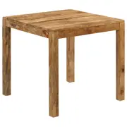 Dining Table Solid Mango Wood 82x80x76 cm vidaXL