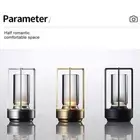 NEW Lumison Crystal Lantern Table Lamp Rechargeable Cordless A