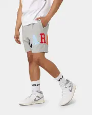 [CARRE] Carré C-class Sweat Shorts Grey Marle - Size M M Grey Marle