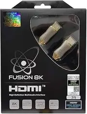 HDMI 2.1 Cable Supports 8K @60Hz and 4K @ 60Hz - Compatible with All TVs, BluRay, Xbox, PS4 (3 Feet)
