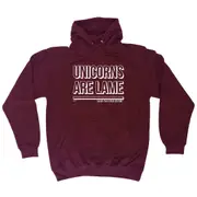 Animal Unicorns Are Lame Snoe - Funny Novelty Hoodies Hoodie