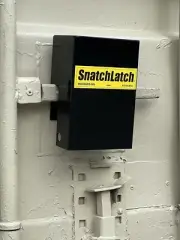 Robust Shipping Container Lock - Heavy Duty and Powder Coated for Longevity