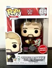 Funko Pop WWE Million Dollar Man Ted DiBiase Diamond Collection GameStop Ex