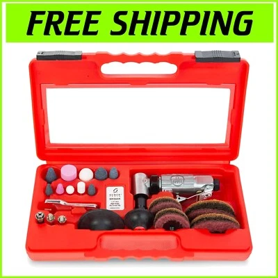 Lightweight Mini Air Die Grinder - 20,000 RPM with Grinding Stones Included