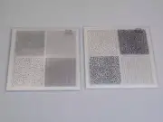 My Acrylix Stamps 2 Cricut Bundle Set Lot D1709 D1710 Line it Up Playful Pattern