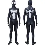 Grey Venom Spider-man Jumpsuit Symbiote Bodysuit Cosplay Costume Halloween Gifts
