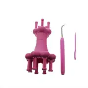 Happy Knitting Family Braiding Tool Bobbin Braiding Machine Double-ended
