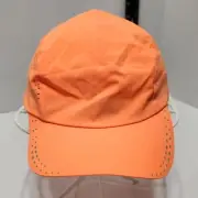 Lululemon Race Kit Lightweight Running Hat Size L/XL Adjustable Orange (HIOR)