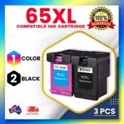3x Generic Ink Cartridge for HP 65 65XL Envy 5020 5030 5034 5052 5055 Printer