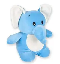 在飛比找Yahoo!奇摩拍賣優惠-5406A 歐洲進口 限量品 可愛絨毛大象娃娃 毛絨柔軟抱枕