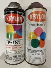 Krylon Graffiti Spray Paint Cans Khaki-Citrus Orange Montana/Ironlak FREE SHIP