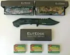 3 Survival Knives/3 Waterproof Matches Emergency Survival Prepper BUG OUT BAGS