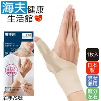 在飛比找鮮拾優惠-【海夫健康生活館】日本製 Alphax 拇指手腕固定護套 男