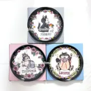 Yuko Higuchi Plate Figaro Thumper Lucifer 3-piece set Disney