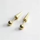 Cartilage Helix Piercing Stud Nail Devil Tragus Ring Aretes Ear Jewelers