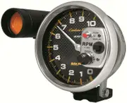 Auto Meter Carbon Fiber Series Shift-Lite Tachometer 5" 0-10,000 rpm AU4899