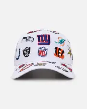 [New Era] New Era Nfl All Over 9forty A-frame Snapback White - Size ONE ONE White