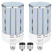 2 Pack 200W Corn LED Light Bulb Fanless,29,500LM 5000K Daylight(2000 Watt Equ...