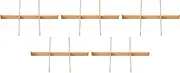 Set of 5 [A] 3 inch Long Hand Shokado A6 partition Rubber Wood (Stick dividers only) [35.3 x 23.5 x 4, Inner Dimensions 11.4 x 11.4 cm ] | Shokado Bento