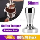 58mm Coffee Tamper Stainless steel Espresso Coffee Machine Tamper Flat Base AU