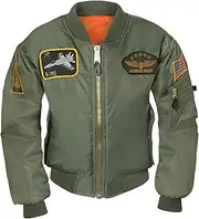 [ROTHCO] Kids Flight Jacket with Patches