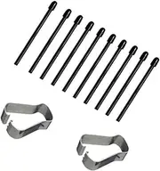 10 Pcs Replacement Stylus Pen Tips for Remarkable Pressure Sensitivity and Tilt Writing Support, with 2 Nibs Removal Tool, Remarkable Pen Tips (Pen not Included)