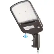 200W Outdoor LED Parking Lot Light with Slip Fitter, 5000K Daylight 28000LM 7...