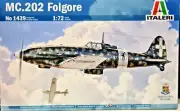 Macchi MC.202 Folgore - Decals for 4 Versions - Italeri Kit 1:72 - 1439 New