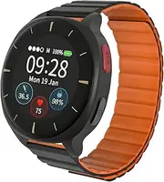 Remote 24/7 Health Monitoring Cellular Watch - Audar E2 - Heart Rate, Temperature, Blood Pressure & Oxygen, Fall Detection, GPS SOS Alarm, Multi-User Dashboard and WebApp, Ultra-Low Power Consumption