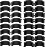 16 Pcs Bicycle Handlebar Rubber Gasket Fits 22.2/25.4 to 31.8 mm Bike Handlebar Extender Anti-Vibration Non-Slip Lightweight Durable Handlebar Stem Shim Spacer Adapters