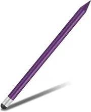 Stylus, Stylus Pen Replacement Capacitive Exquisite Design Draw Easily Double-Click for Smart Phones for Most Capacitive Screen Tablets (Purple)
