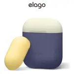 [ELAGO] DUO AIRPODS 矽膠保護套 (2蓋+1殼) (適用 AIRPODS 1&2)