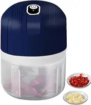 Portable Veggie Chopper - 250ml Electric Multi-function Food Processor - Multifunctional, Portable And Cordless Food Processor, Rechargeable Electric Food Chopper, 304 Stainless Steel, For Minced Meat