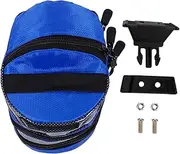 FOYTOKI Zipper Bike Saddle Bag Tail Storage Pouch for Mountain and Road Bicycles Compact Bike Seat Tool Bag Outdoor Riding Accessories