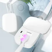在飛比找松果購物優惠-【美康】迷你牙刷風乾消毒器 usb充電式牙刷消毒機 旅行牙刷