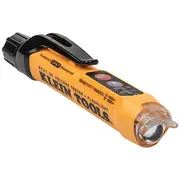 Klein Tools NCVT3P Dual Range Non Contact Voltage Tester, 12-1000V AC Pen, Flashlight, Audible and Flashing LED Alarms, Pocket Clip , green
