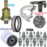 Tune Up Kit Filters Cap Wire Spark Plugs For FORD LTD V8 5.8L;Modified 1977-1978 (for: Ford)