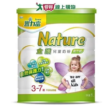 豐力富Nature3-7歲兒童奶粉1500g【愛買】