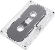 SECFOU Blank Cassette Tape for Recording Vintage Audio Tapes DIY Greeting Blessing Messages Hard Case for Protection for Parties Celebrations