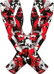 (1 Pair) Pro-Fit Athletic Arm Sleeves for Men Women Youth. Sports Compression, UV Protection. 20+ Designs