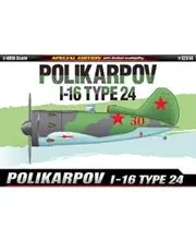 Academy 1/48 Polikarpov I-16 Type 24 Le: Plastic Model Kit [12314]