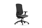 Aurora Mesh Back Lumbar Support Computer Working Office Chair Black