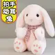 毛絨公仔兔子毛絨玩具玩偶可愛仿真小白兔公仔學說話的小兔子復讀娃娃女孩